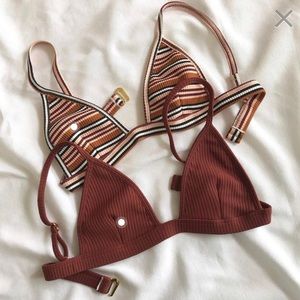 Montce Ribbed Top Chocolate